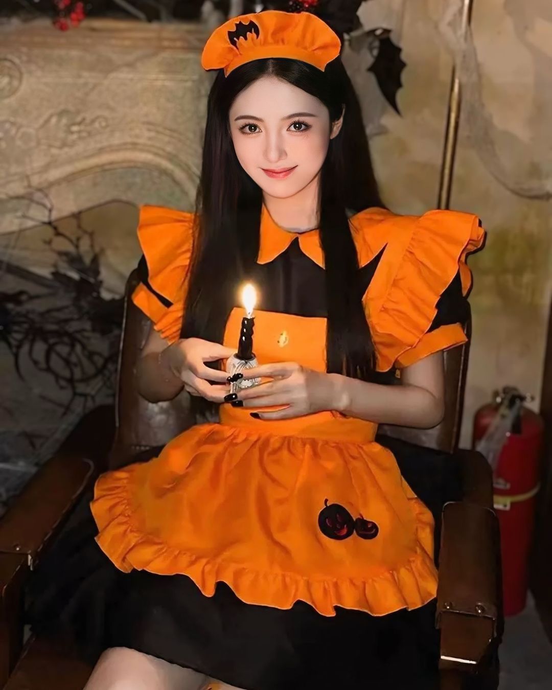 ชุดเมดคอสเพลย์ฟักทองฮาโลวีน-2