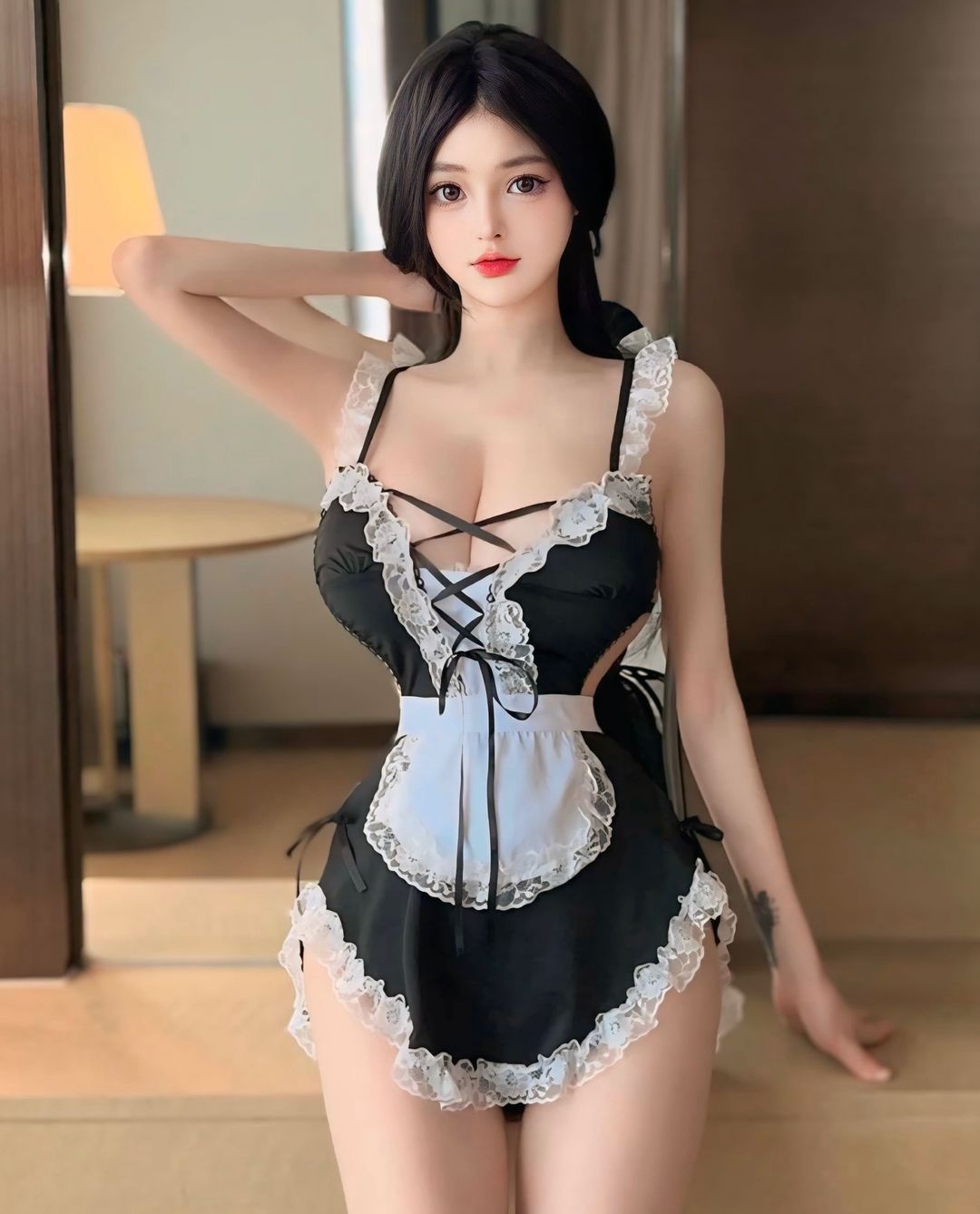 ชุดคอสเพลย์แม่บ้านสายยั่ว-1