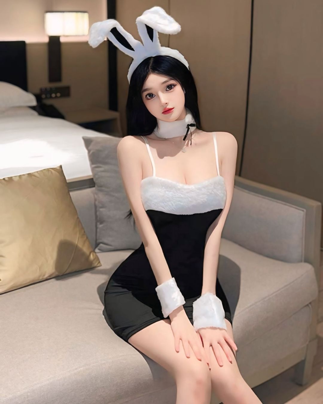 ชุดคอสเพลย์กระต่ายบันนี่สุดน่ารักและเย้ายวน-3