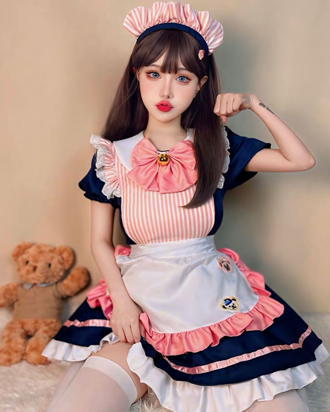 ชุดคอสเพลย์แม่บ้าน สุดน่ารัก แต่แอบเซ็กซี่-3