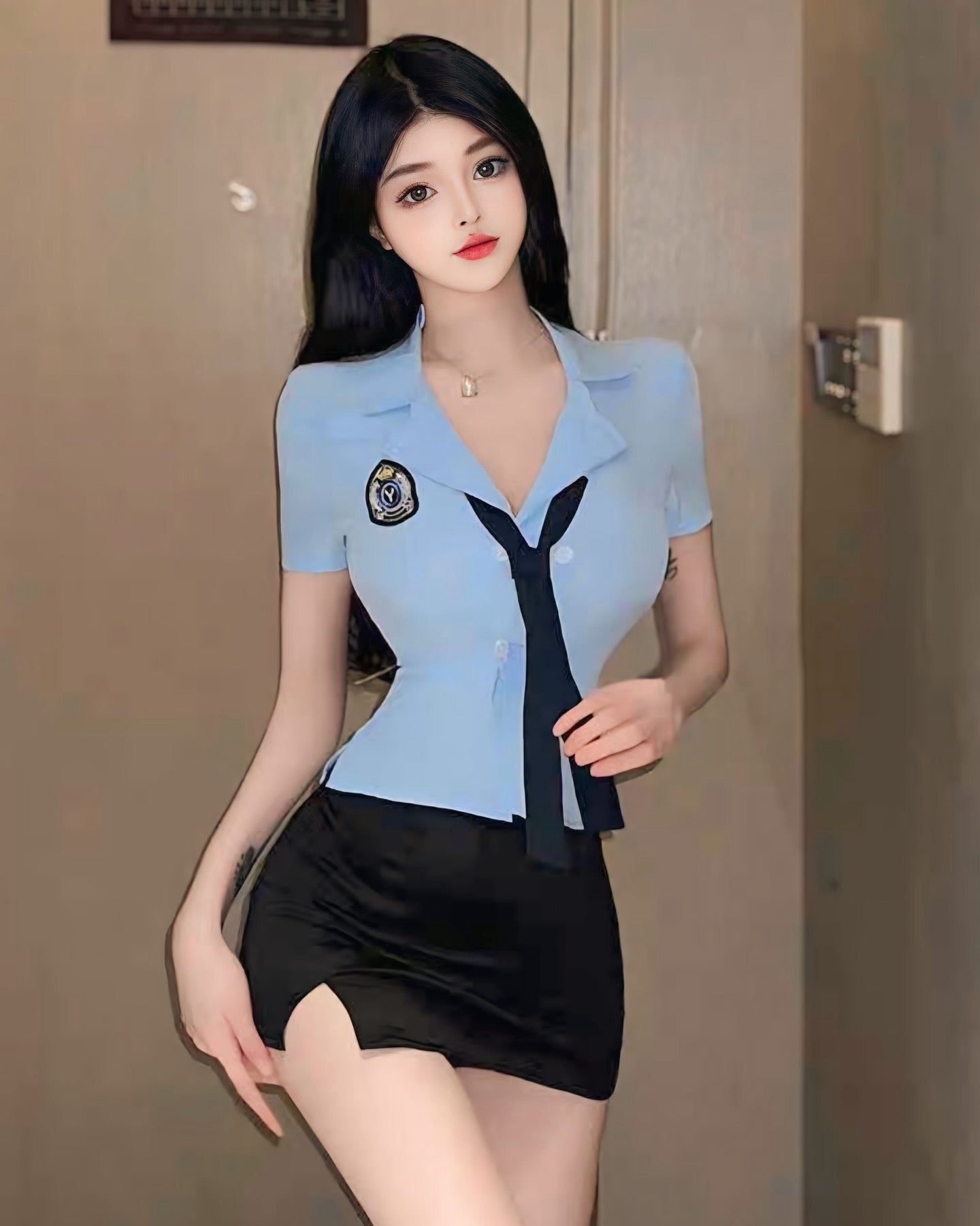 ชุดคอสเพลย์ตำรวจสาวสุดเปรี้ยว-3