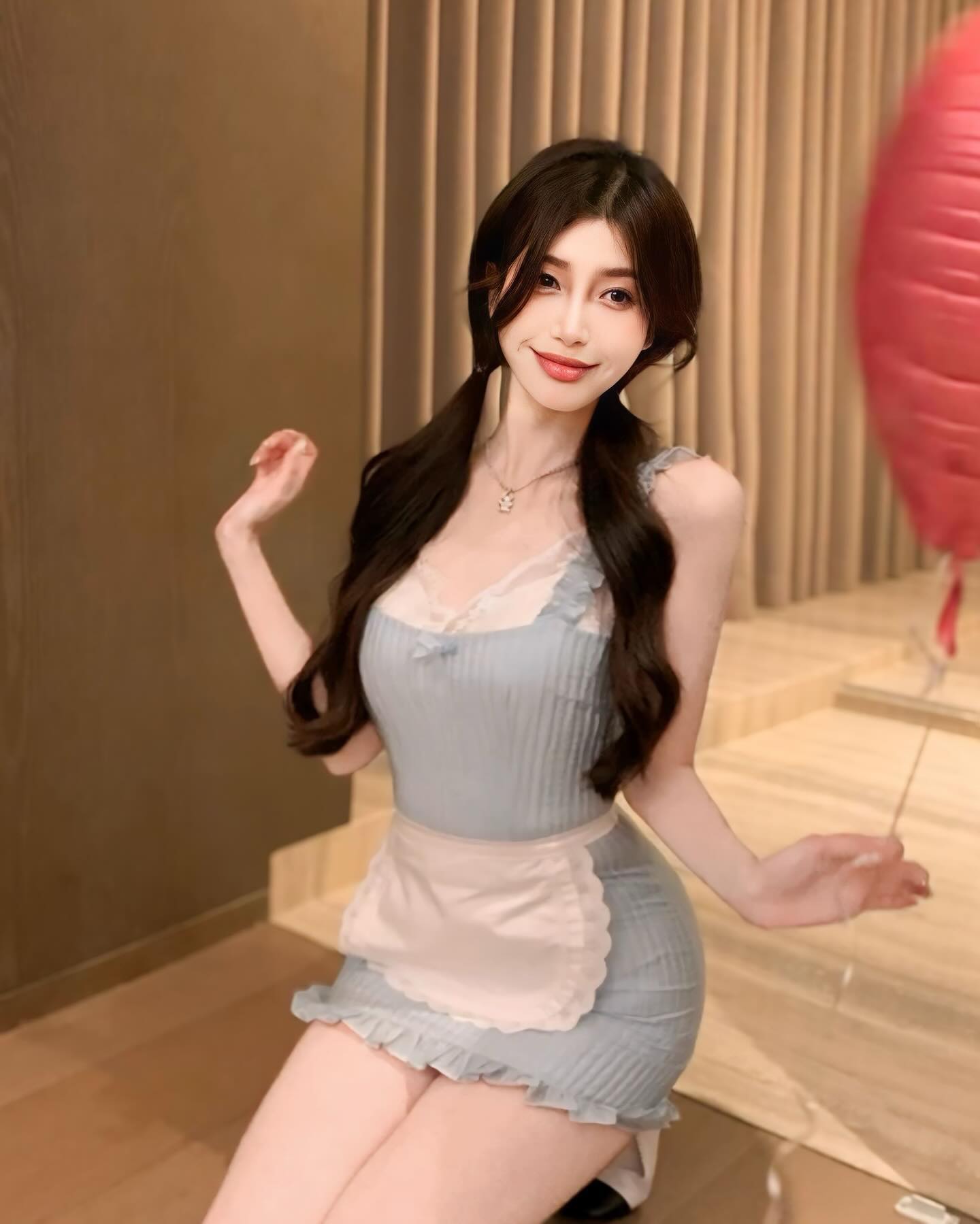 ชุดคอสเพลย์ยูนิฟอร์มแม่บ้านญี่ปุ่น-2