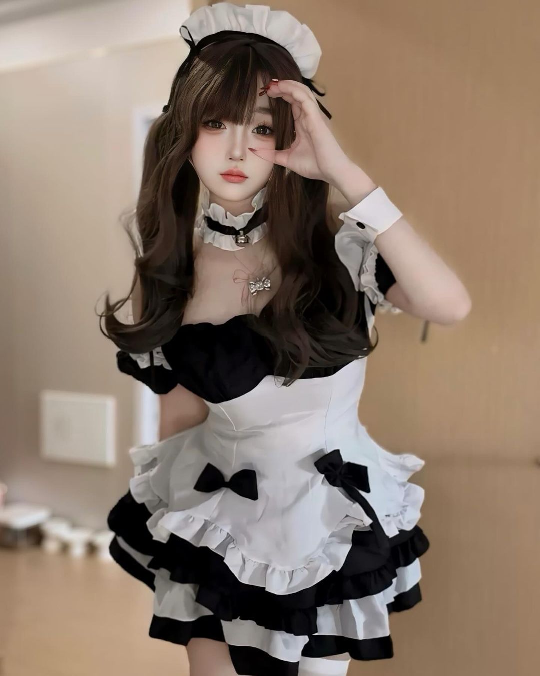 ชุดคอสเพลย์เมดสาวสุดน่ารัก แอบเซ็กซี่เล็กๆ แต่เย้ายวนมาก-1