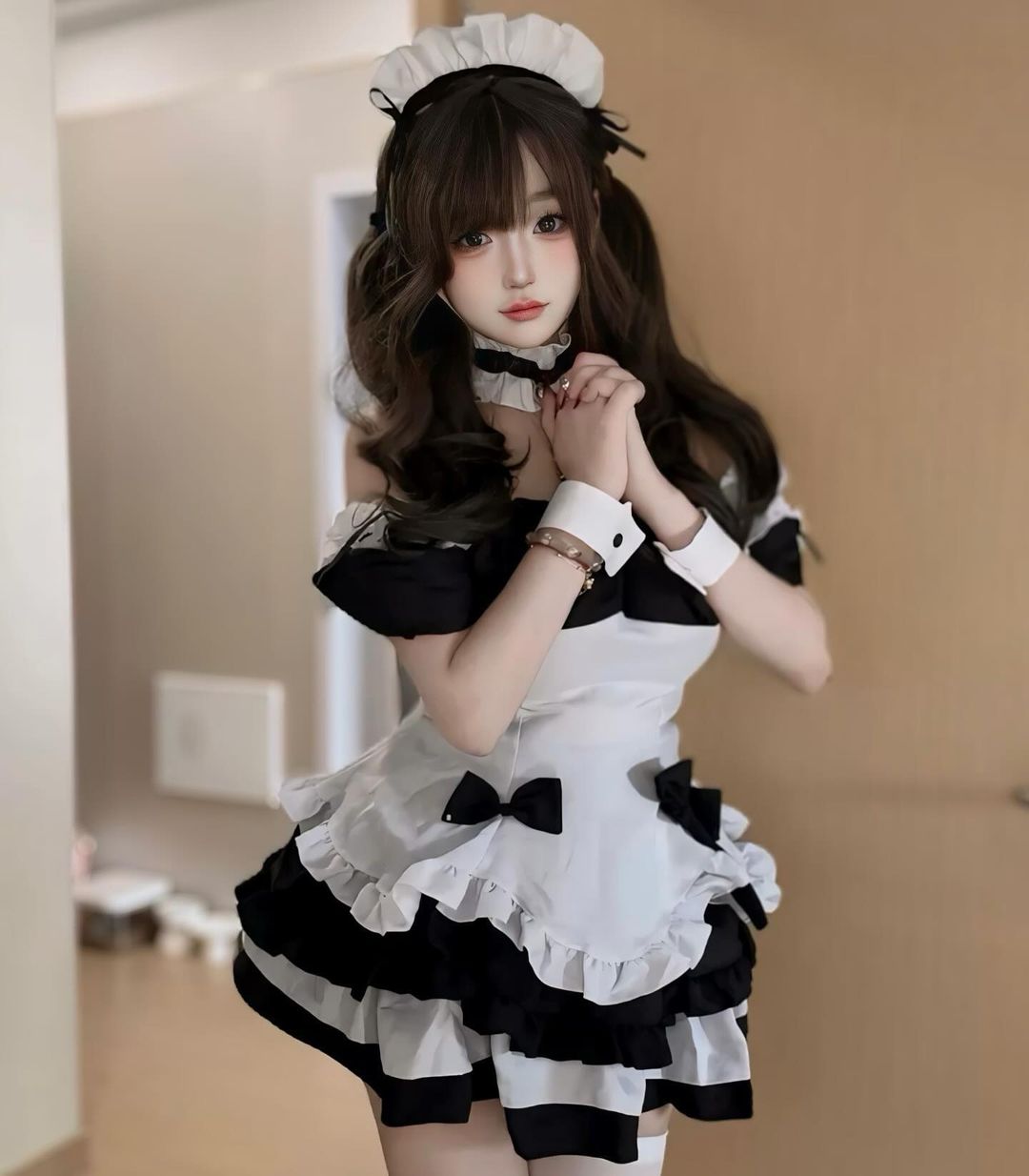 ชุดคอสเพลย์เมดสาวสุดน่ารัก แอบเซ็กซี่เล็กๆ แต่เย้ายวนมาก-2
