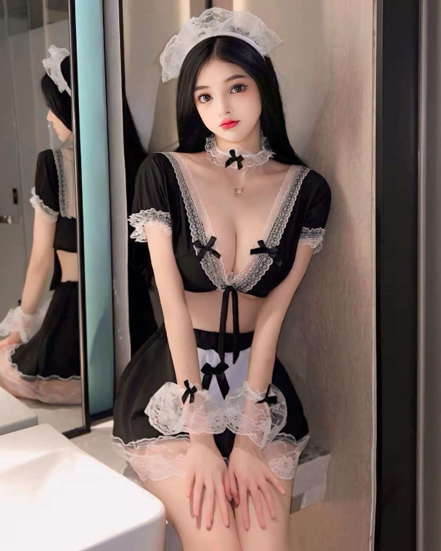 ชุดคอสเพลย์เมดสาวสุดหวาน แต่แฝงความเซ็กซี่-2