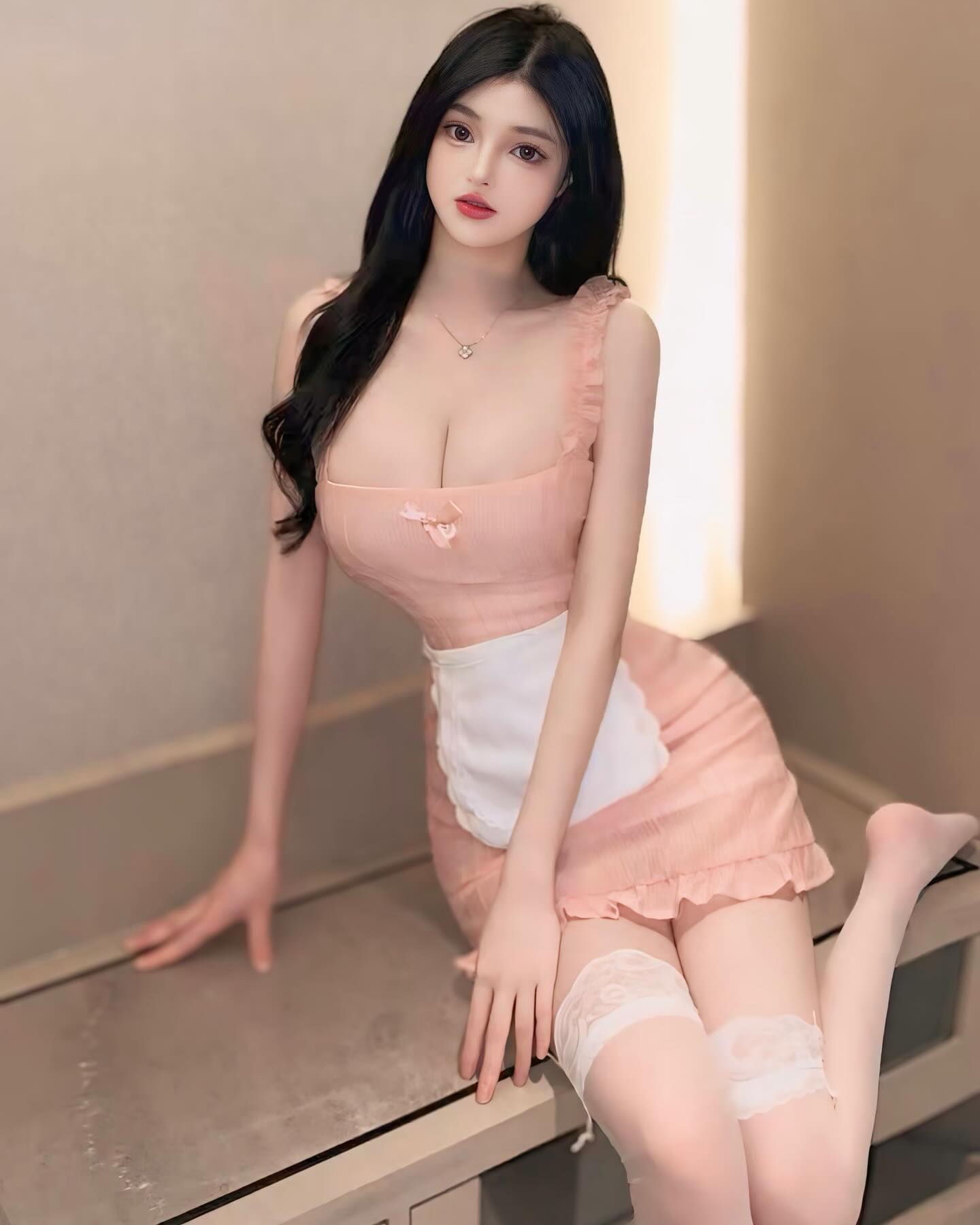 ชุดคอสเพลย์ยูนิฟอร์มแม่บ้านญี่ปุ่นสุดน่ารัก-1