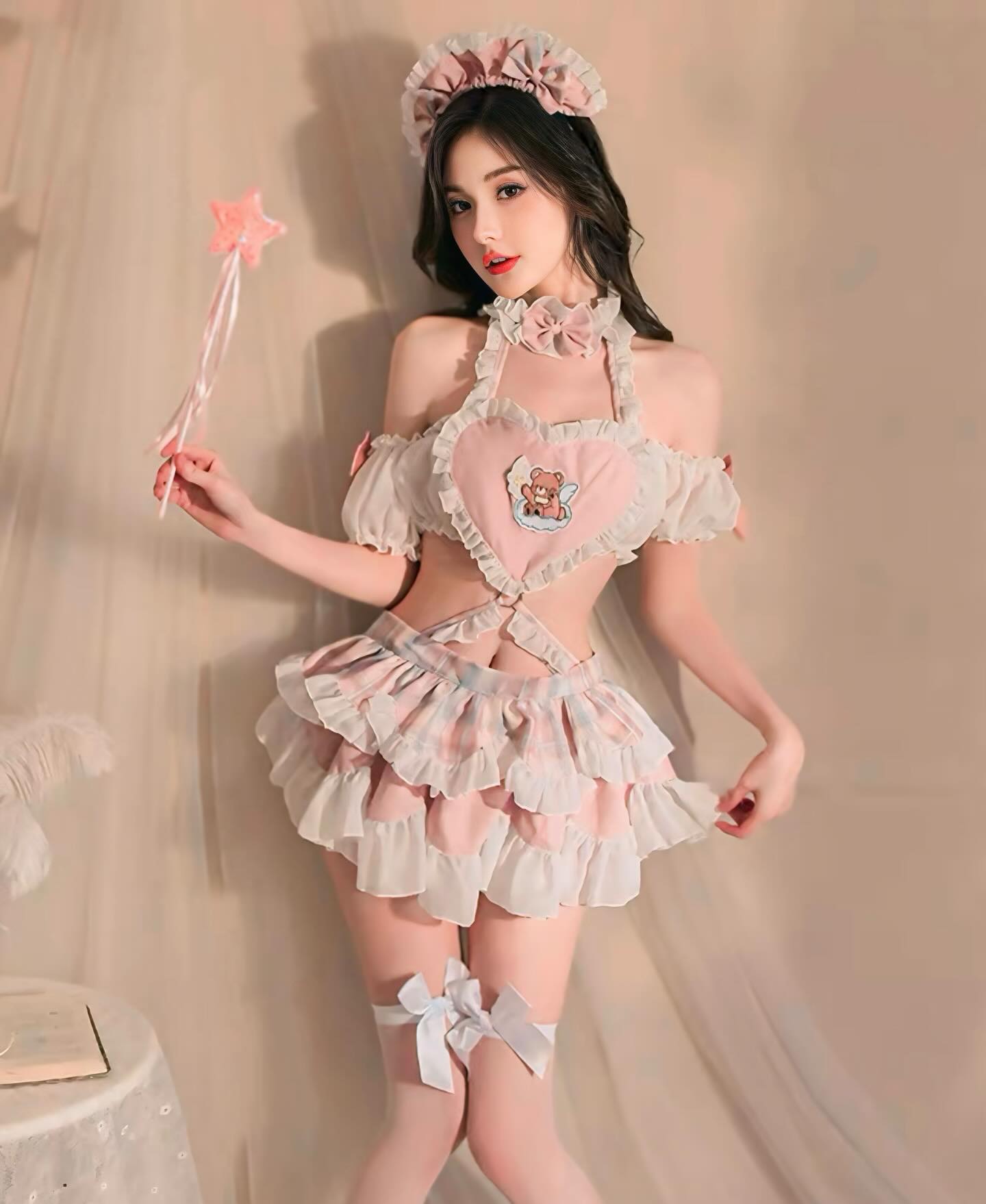 ชุดคอสเพลย์เมดน้องหมี สุดน่ารัก แต่แฝงเสน่ห์-3