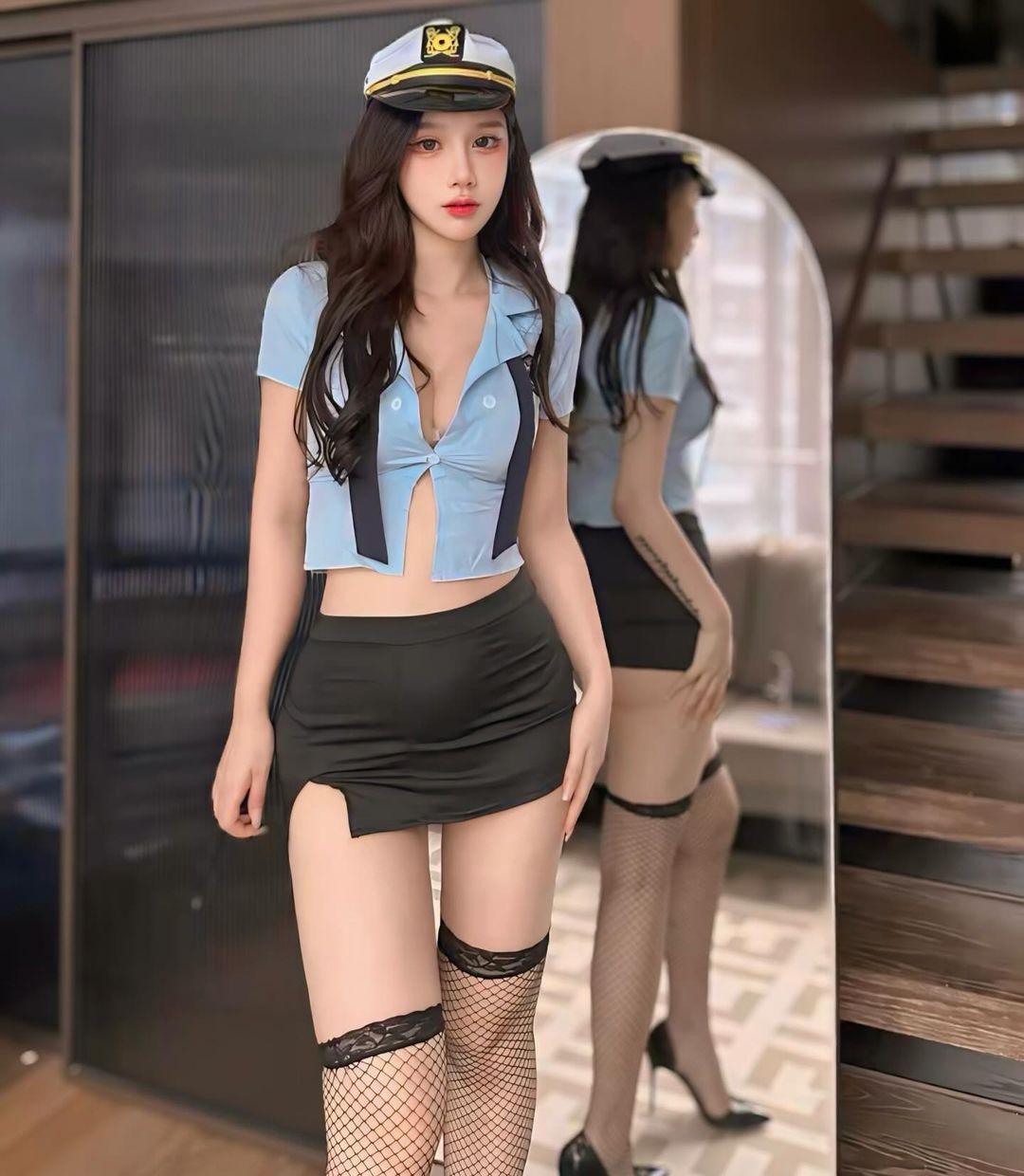 ชุดคอสเพลย์ตำรวจสาว แซ่บและยั่วใจ-1