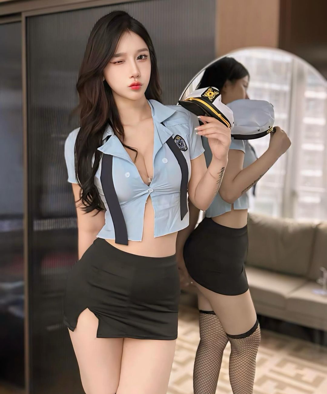 ชุดคอสเพลย์ตำรวจสาว แซ่บและยั่วใจ-2