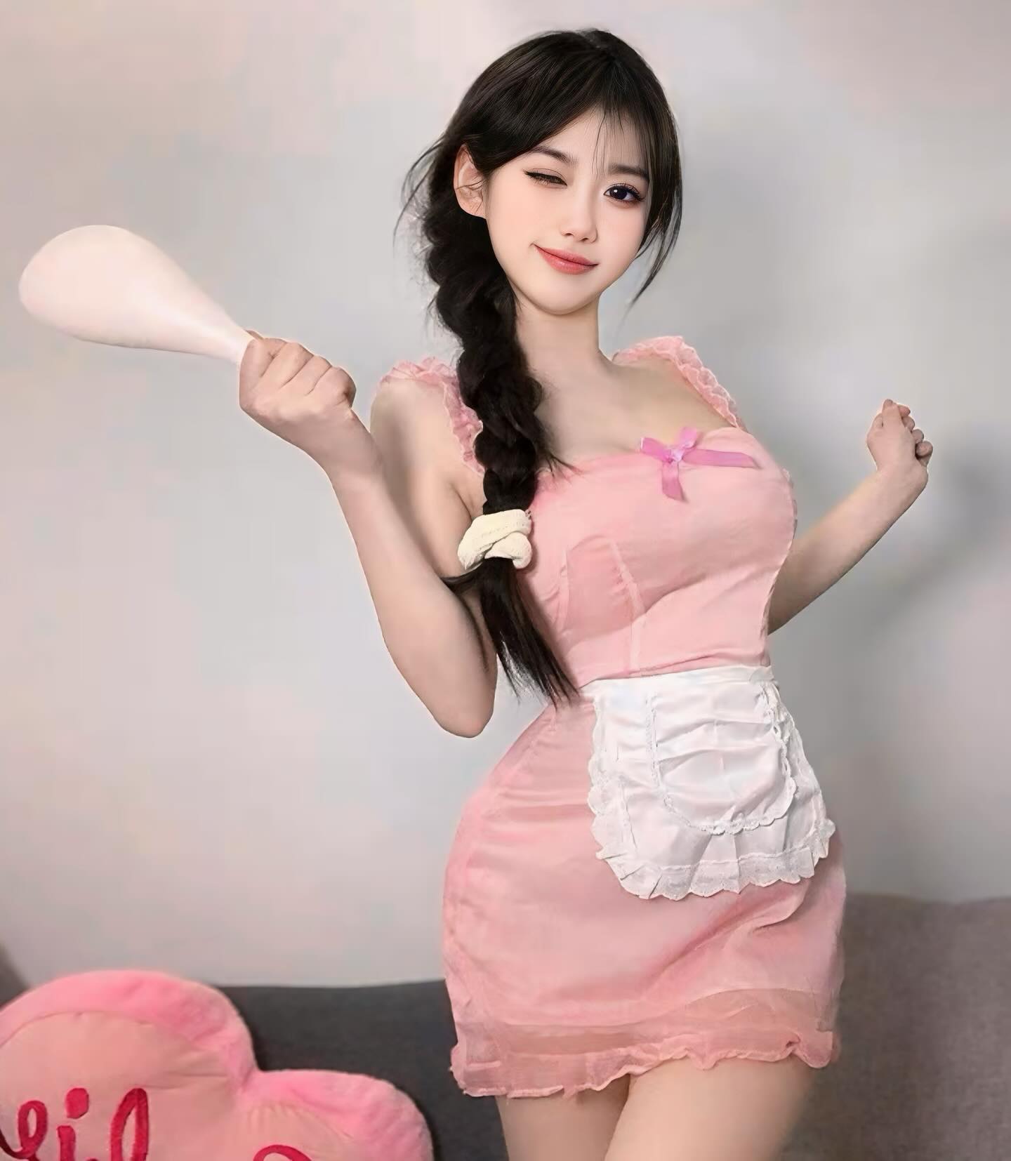 ชุดคอสเพลย์ยูนิฟอร์มแม่บ้านญี่ปุ่น น่ารักแต่เซ็กซี่เย้ายวน-3