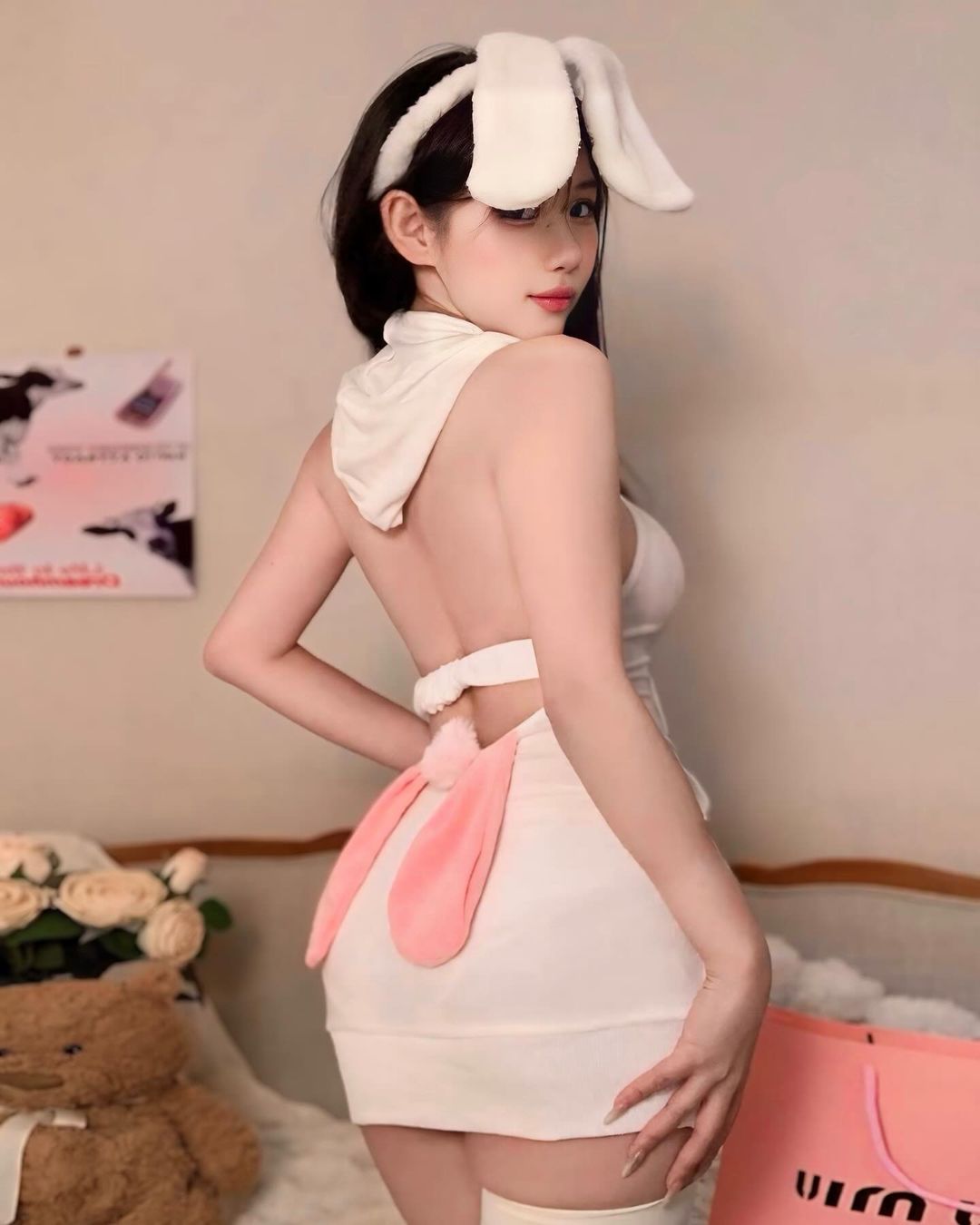 ชุด Cosplay ชุดนอนน้องกระต่ายสุดคิวท์-2