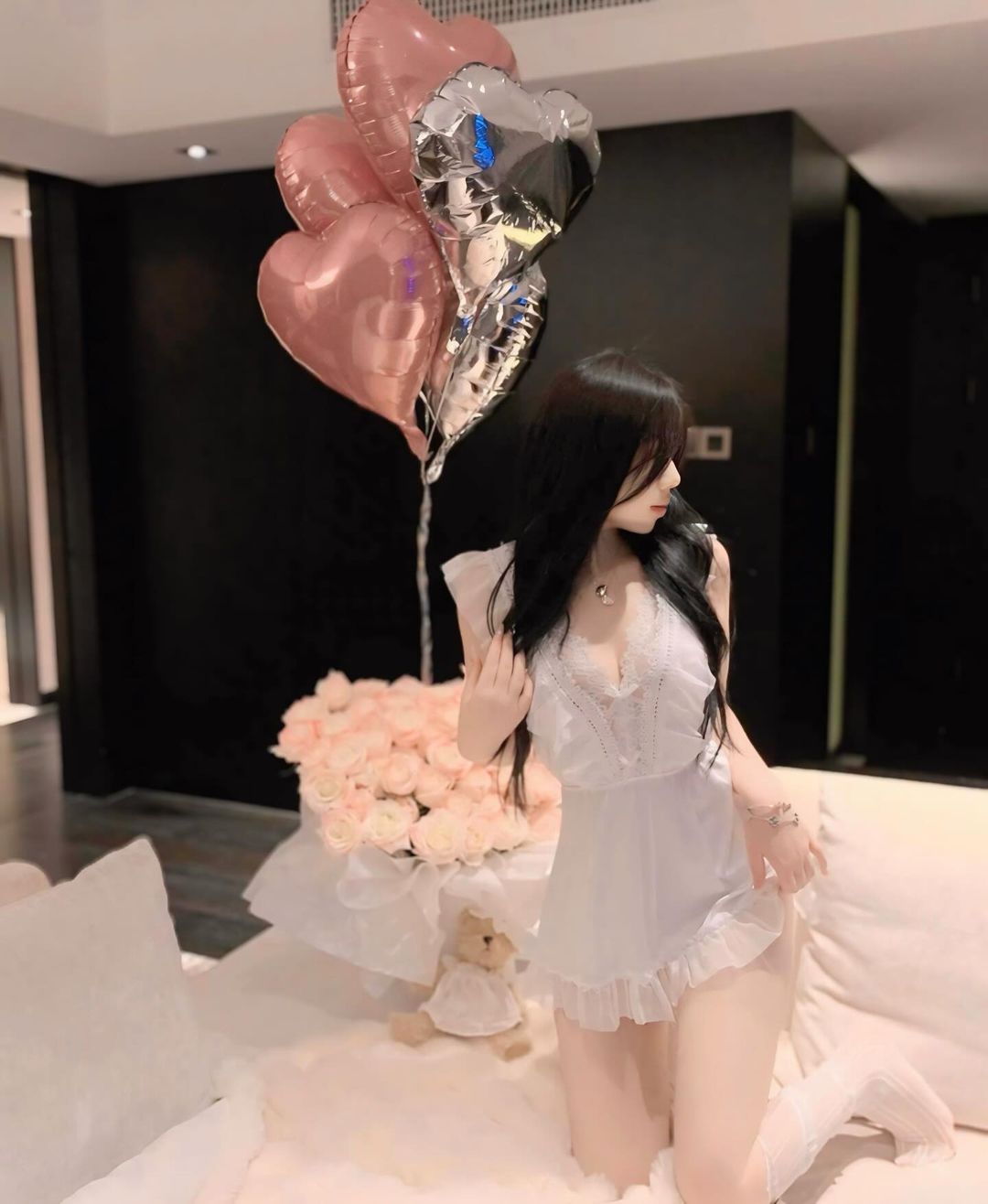 ชุดนอนผ้าซาตินพรีเมี่ยม สไตล์น่ารักแบบลูกคุณ-3