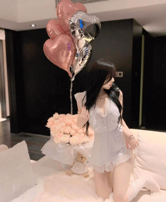 ชุดนอนผ้าซาตินพรีเมี่ยม สไตล์น่ารักแบบลูกคุณ-3